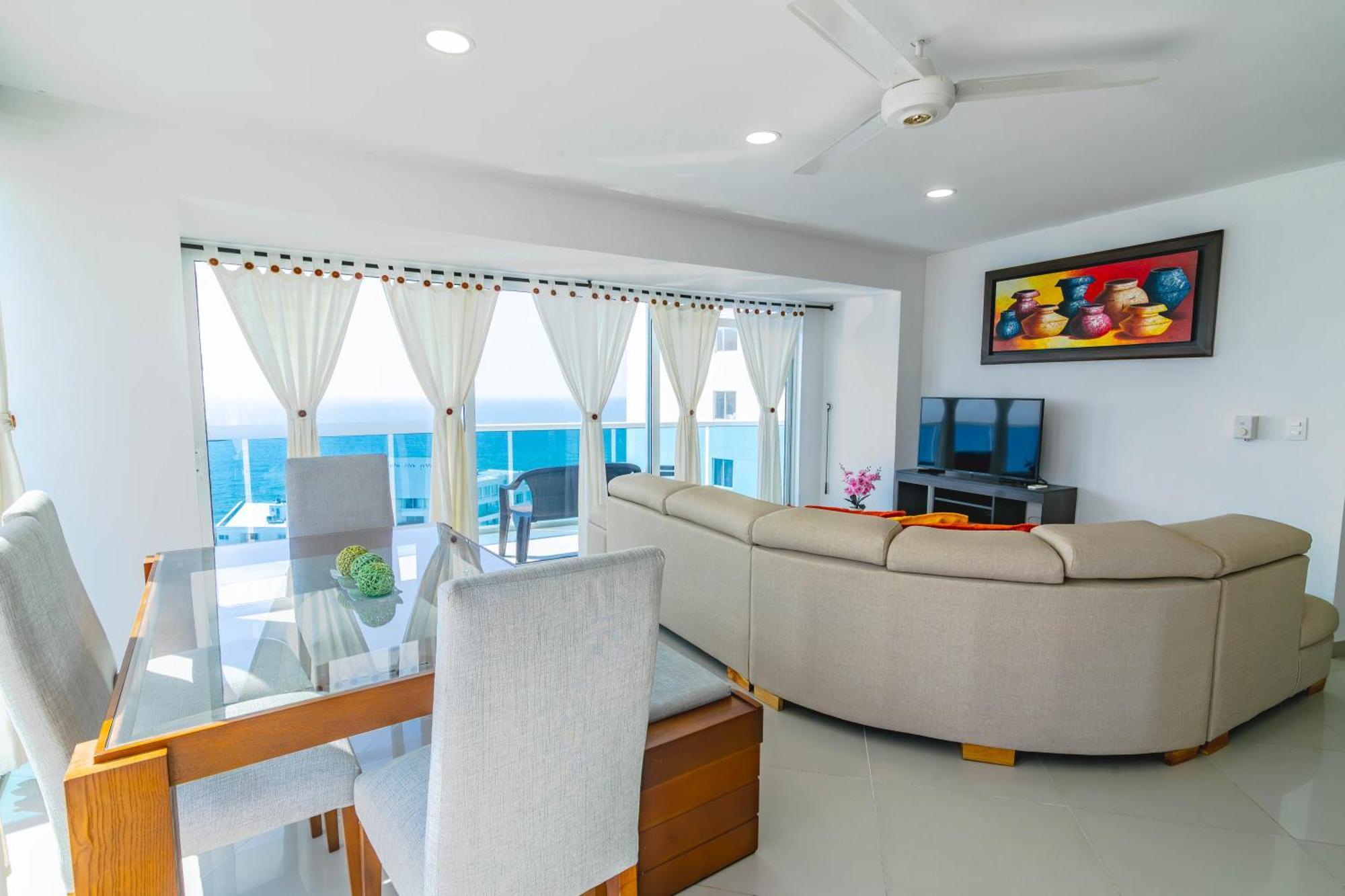 Apartamento Unik Cartagena Edificio Poseidon Экстерьер фото